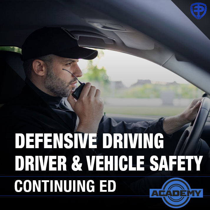 Defensive Driving – Driver and Vehicle Safety (2-Hrs)