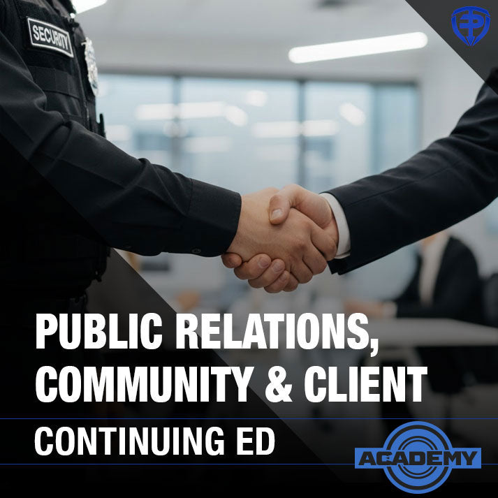 Public Relations, Community and Client (4 Hours)